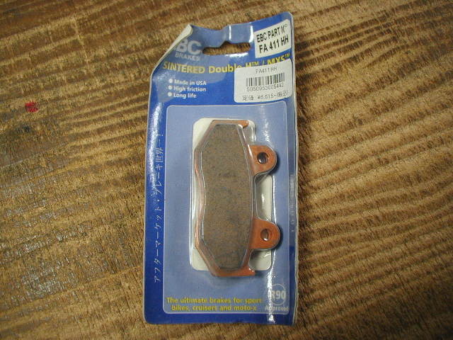 50237★スカイウェイブ250/400★未使用・リアブレーキパッド(FA411HH)拍卖