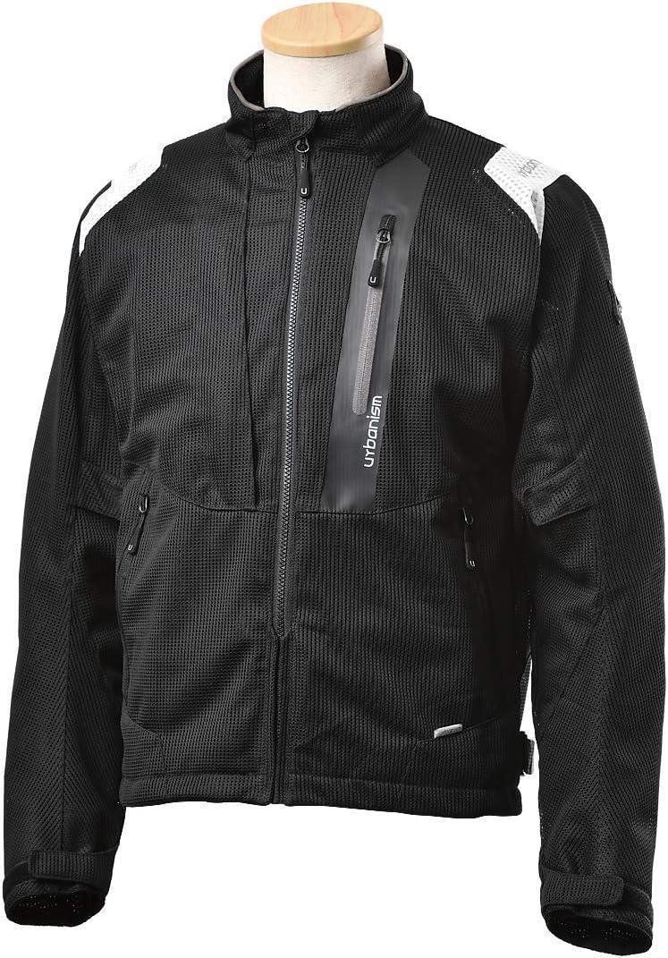 【41%引】(3507)アーバニズム UNJ-089 ブラック(3L)メッシュジャケット拍卖