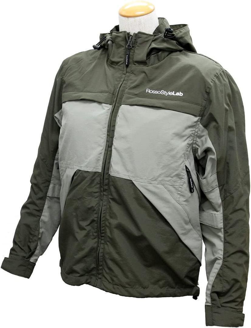 【40%引】(2822)ロッソ ROJ-86 カーキグレー(LL)マウンテンパーカー 春夏拍卖