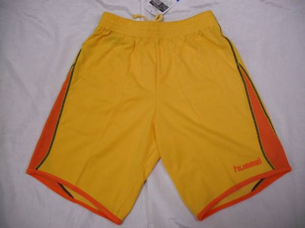 新品即決hummelヒュンメル☆レディースゲームパンツLイエロー拍卖