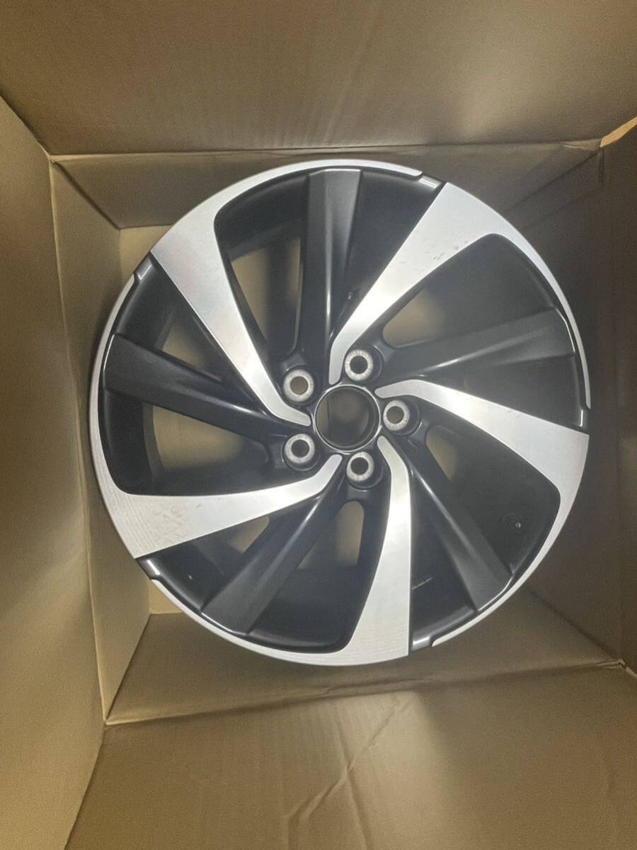 TOYOTA 60系ハリアー 純正ホイール 1本 18インチ 7.5J+45. pcd 114.3-5H拍卖