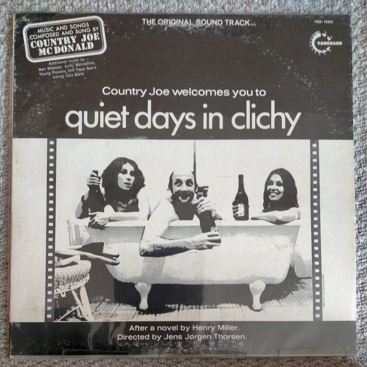 quiet days in clichy クリシーの静かな日々 country joe mcdonald . young flowers.andy sundstom モンドミュージック 鈴木慶一 拍卖
