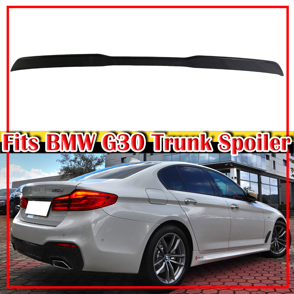 塗装込み 2017-2023 BMW 5シリーズ G30 セダン リアトランクスポイラー ウィング PRO TYPE ABSの材質 各純正色対応拍卖