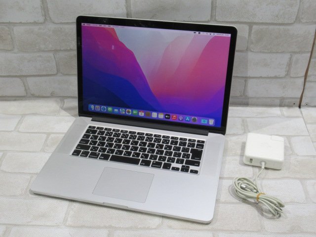 Ω 新DCN1 1784m Apple MacBook Pro ( Retina, 15-inch, Mid 2015 ) / A1398 / 2.2GHz クアッドコア i7 / 16GB / SSD:512GB拍卖
