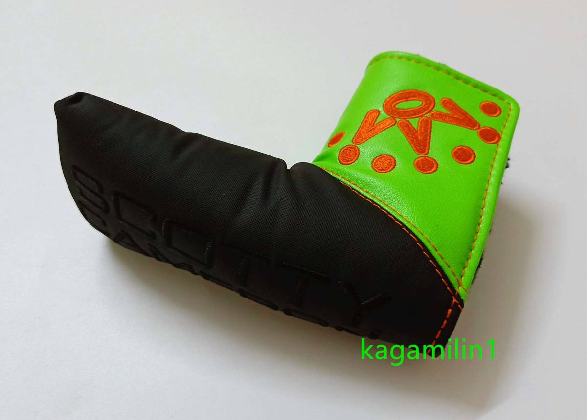 パターカバースコッティキャメロンツアーツアー支給 黒緑 CROWN拍卖