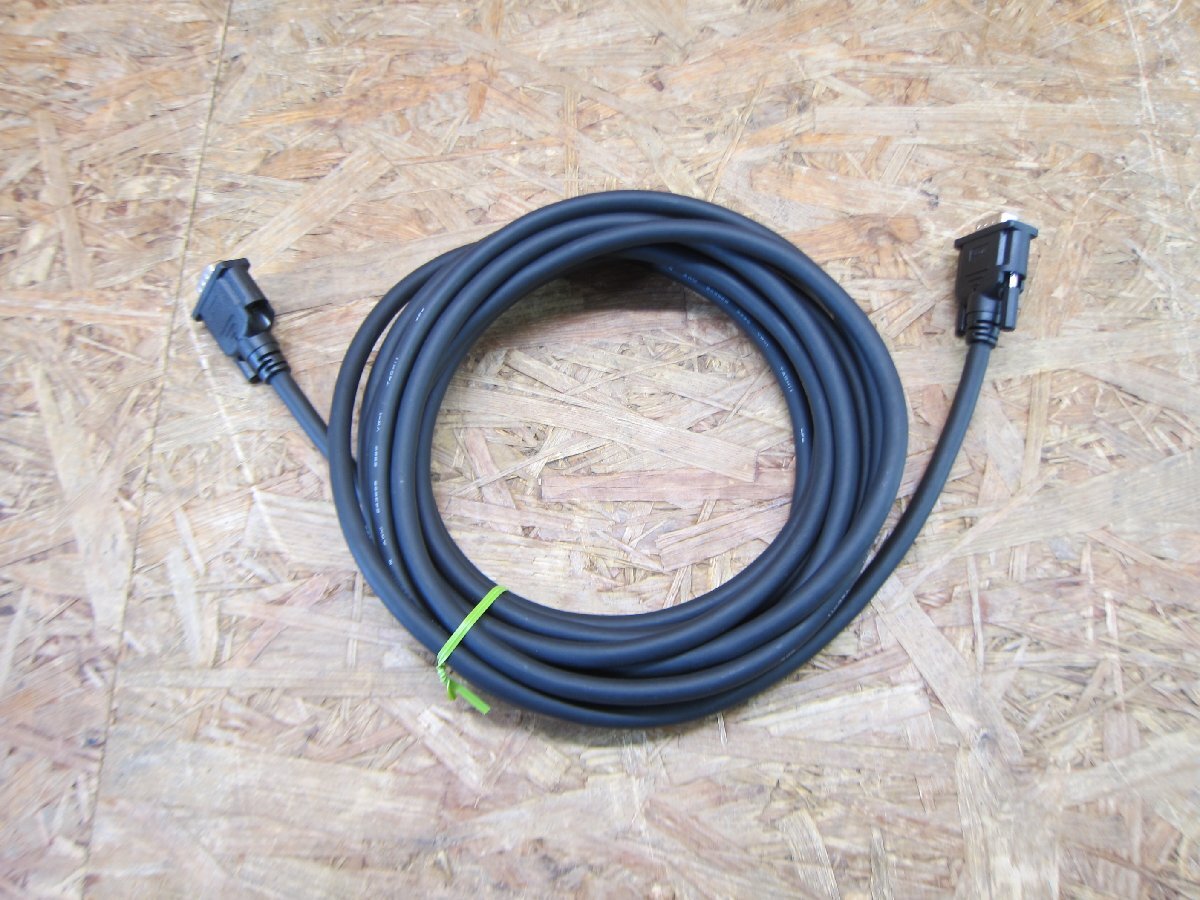 ◎D-SUB 9 ピン ケーブル オス オス 約5m 中古◎C-255拍卖