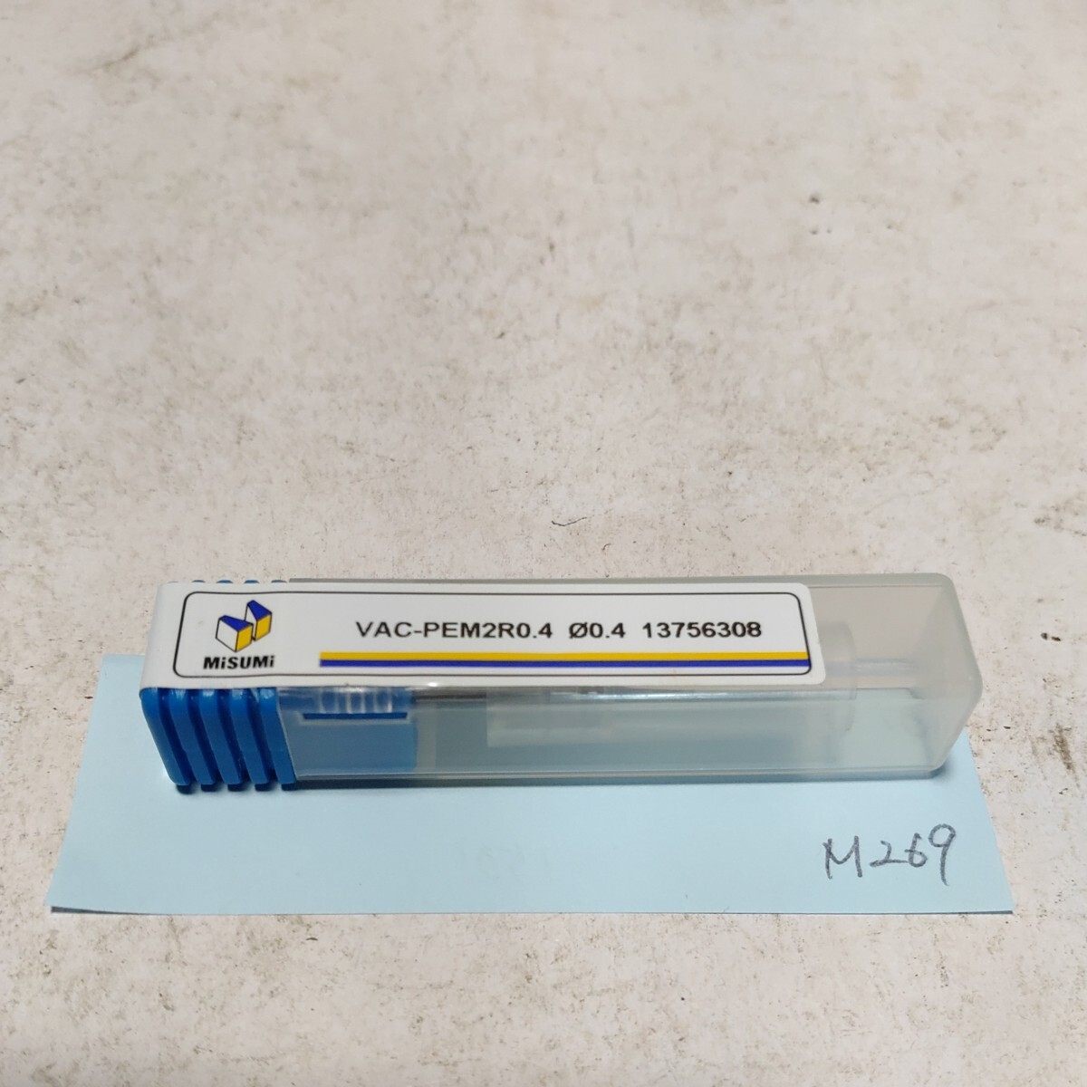 M269 未使用 ミスミ MISUMI 超硬エンドミル 2枚刃 0.4 コーティングエンドミル VAC-PEM2R0.4 Φ0.4 ソリッドエンドミル拍卖