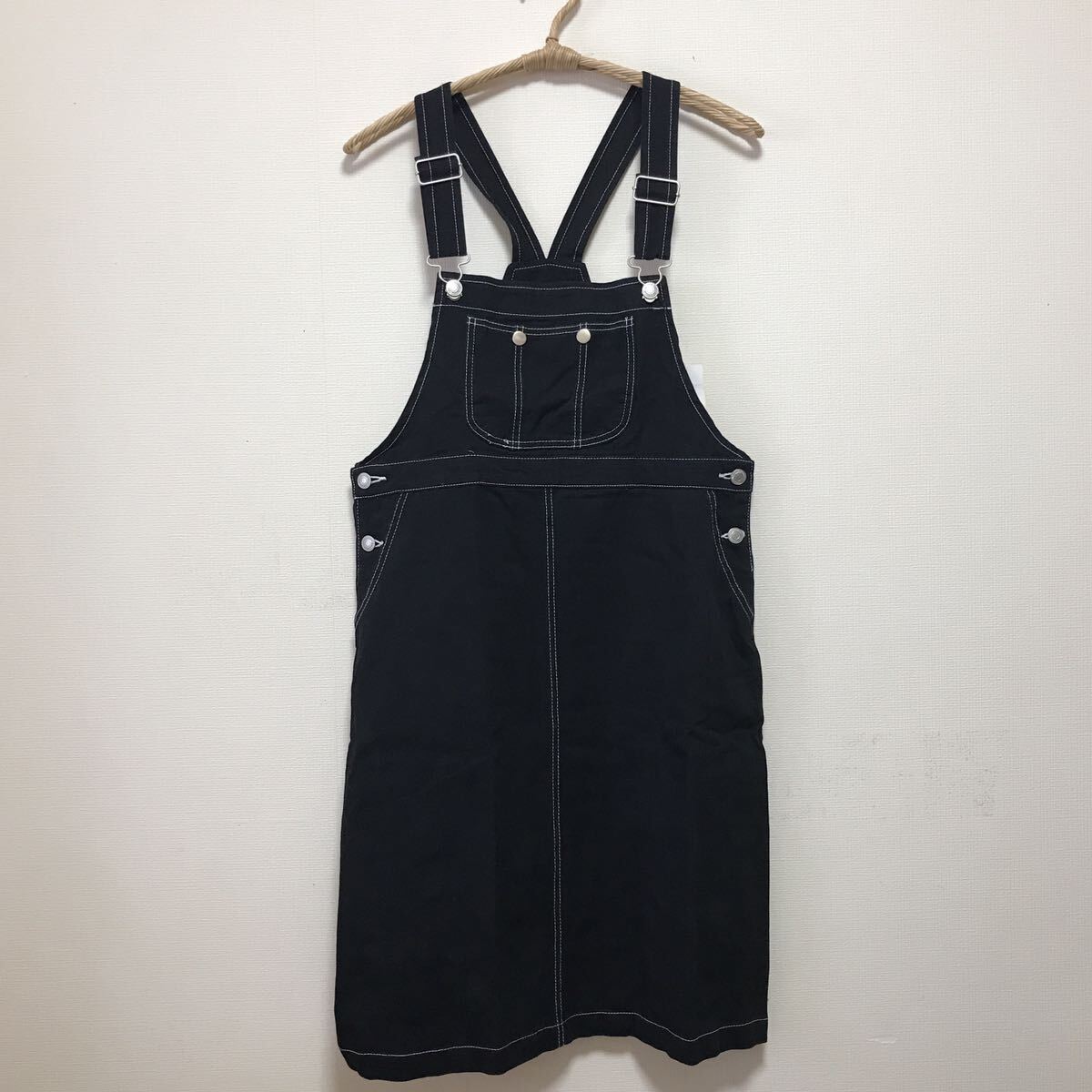 新品未使用Co papier Coquetteジャンバースカート 黒 Mサイズ拍卖