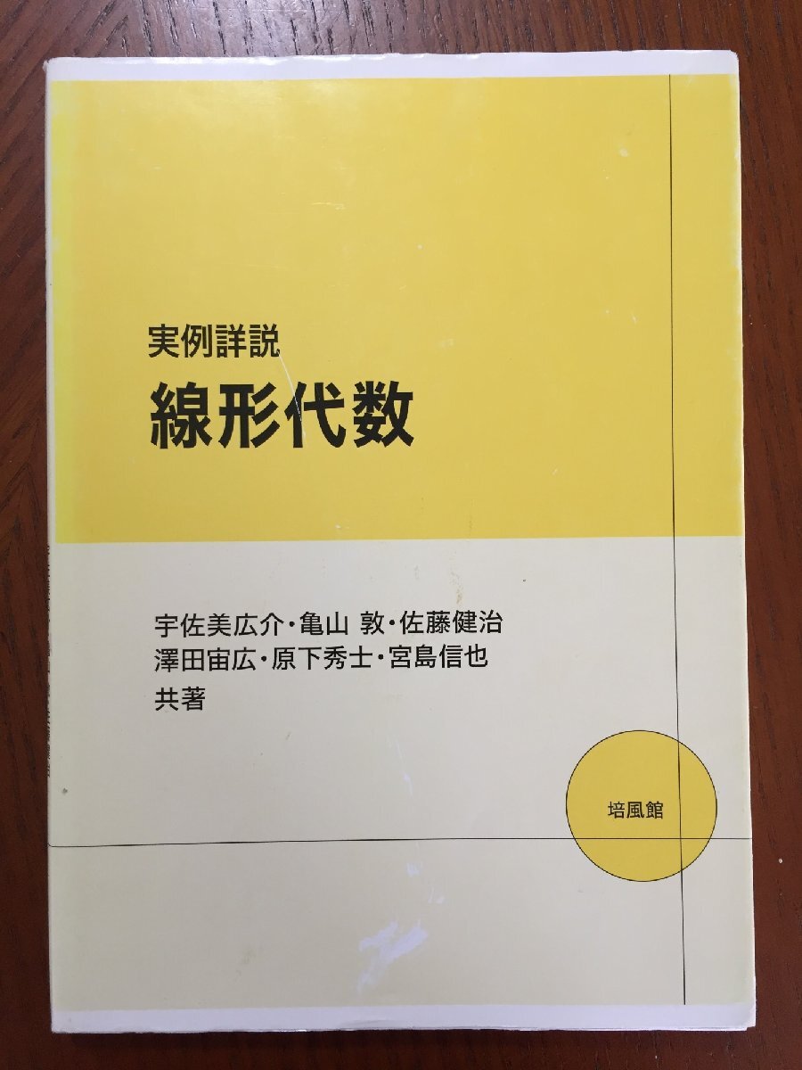 実例詳説線形代数拍卖