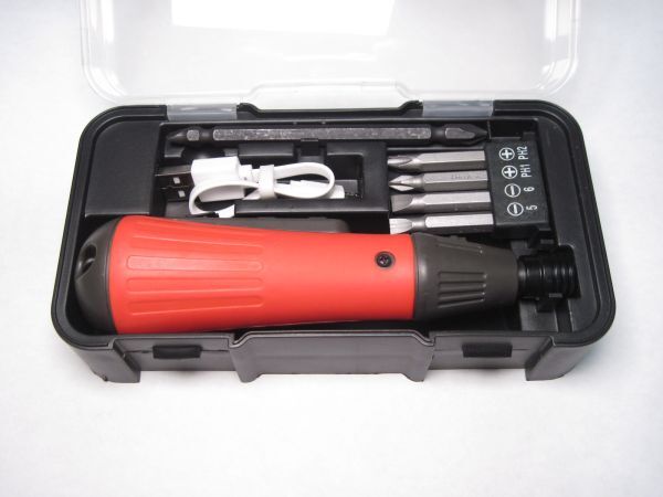 電動ドライバー 電動ドリル ペン型 電動 手動兼用 USB充電式 LEDライト拍卖