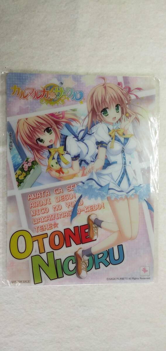 【2024.4】 カルマルカ サークル イラスト シート 下敷き 【条件付送料無料】拍卖