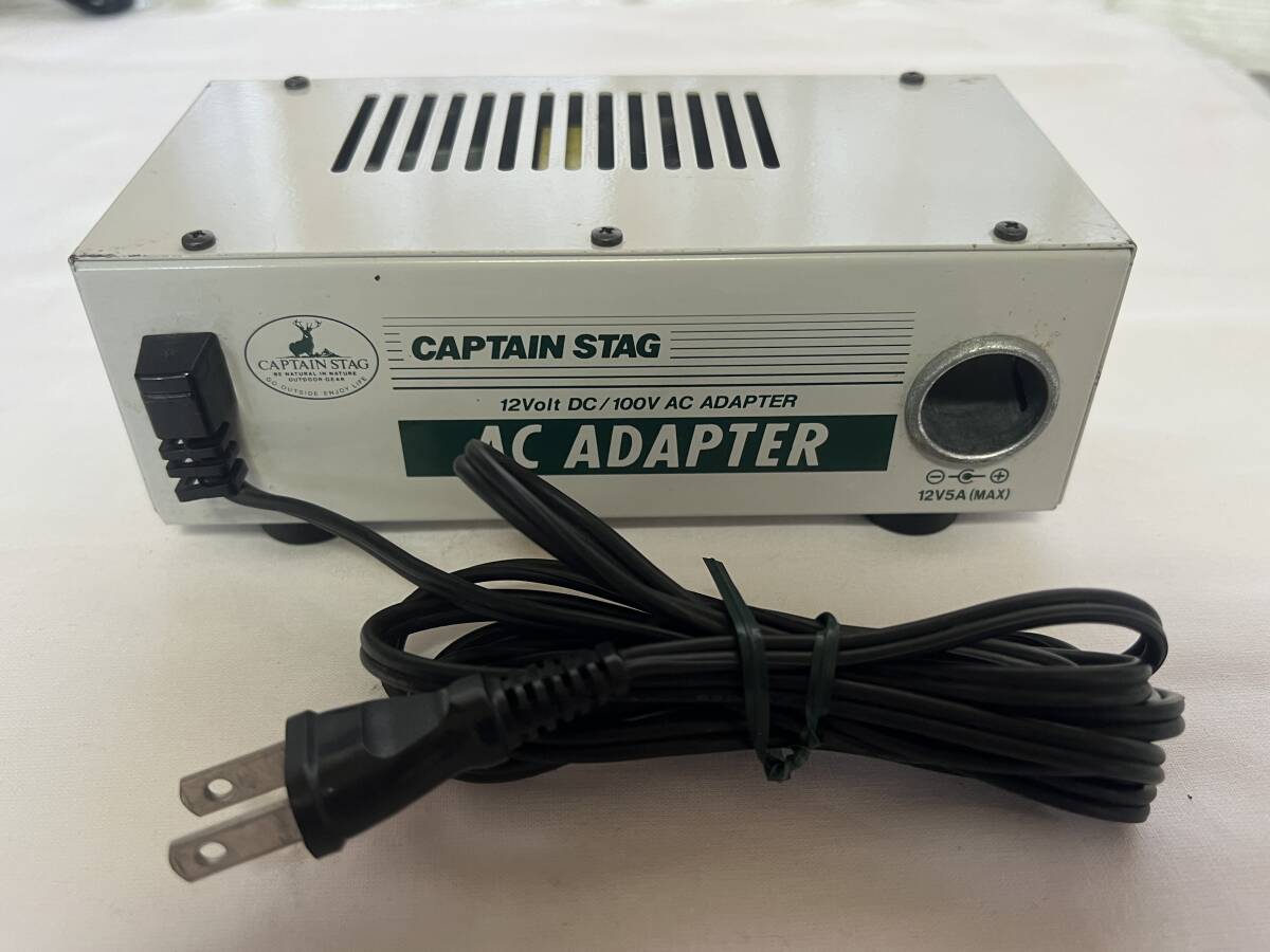 ★☆キャプテンスタッグ CAPTAIN STAG ACアダプター M-8858☆★拍卖
