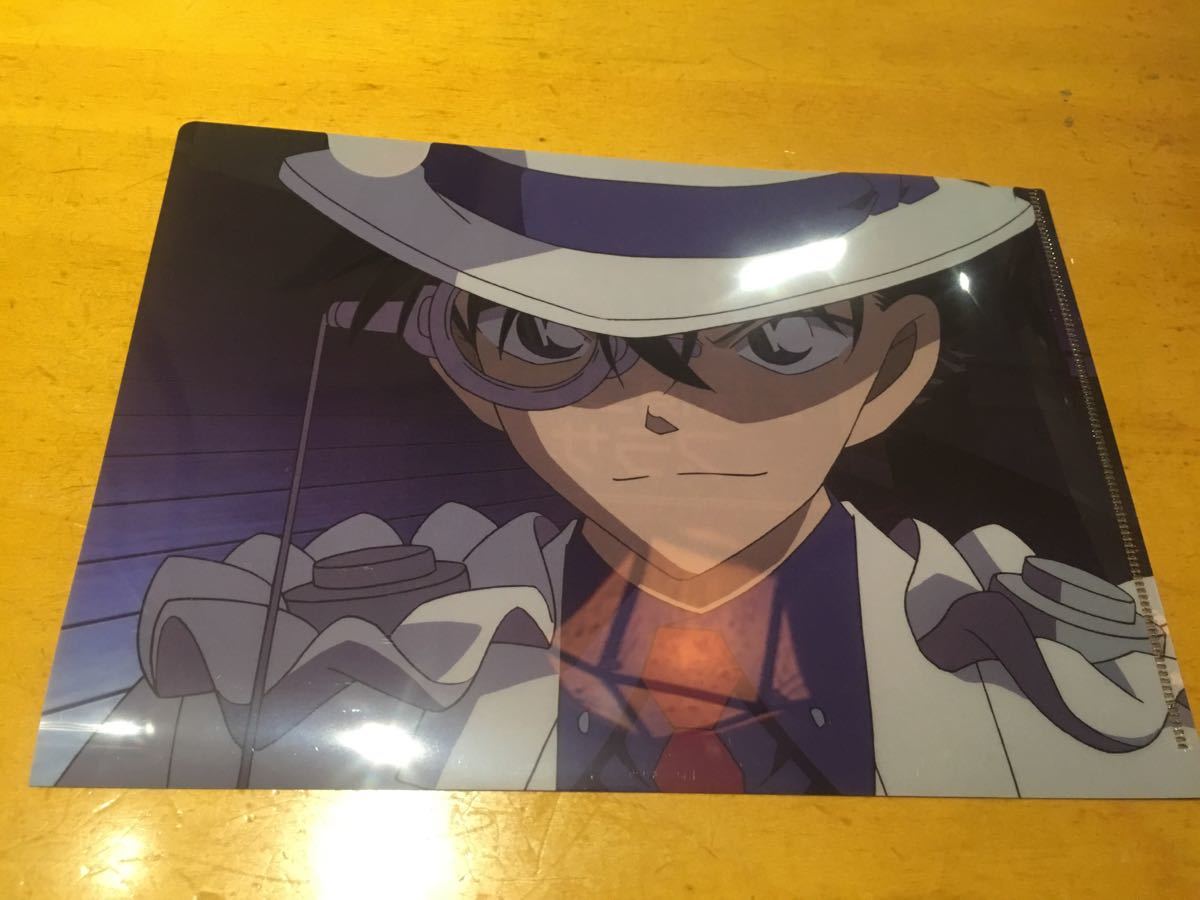 劇場版 名探偵コナン 紺青の拳 ☆コナンプラザ限定 ☆ノベルティ クリアファイル☆怪盗キッド☆ ★非売品★先着★即決のみ★ 期間限定拍卖
