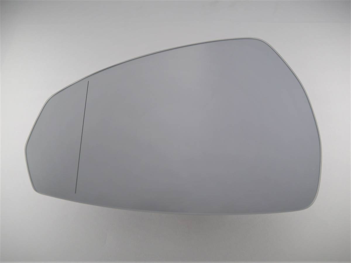 (送料込) AUDI アウディ A3 ドアミラーガラス左側【ガイド付・新品】2012-2016年拍卖