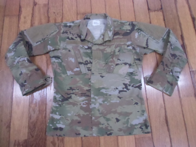 C-4 ミリタリー サバゲー 米軍放出品 実物 迷彩服 作業服 防虫 US ARMY ジャケット マルチカム シャツ カモフラ コンバット コスプレ 33R拍卖