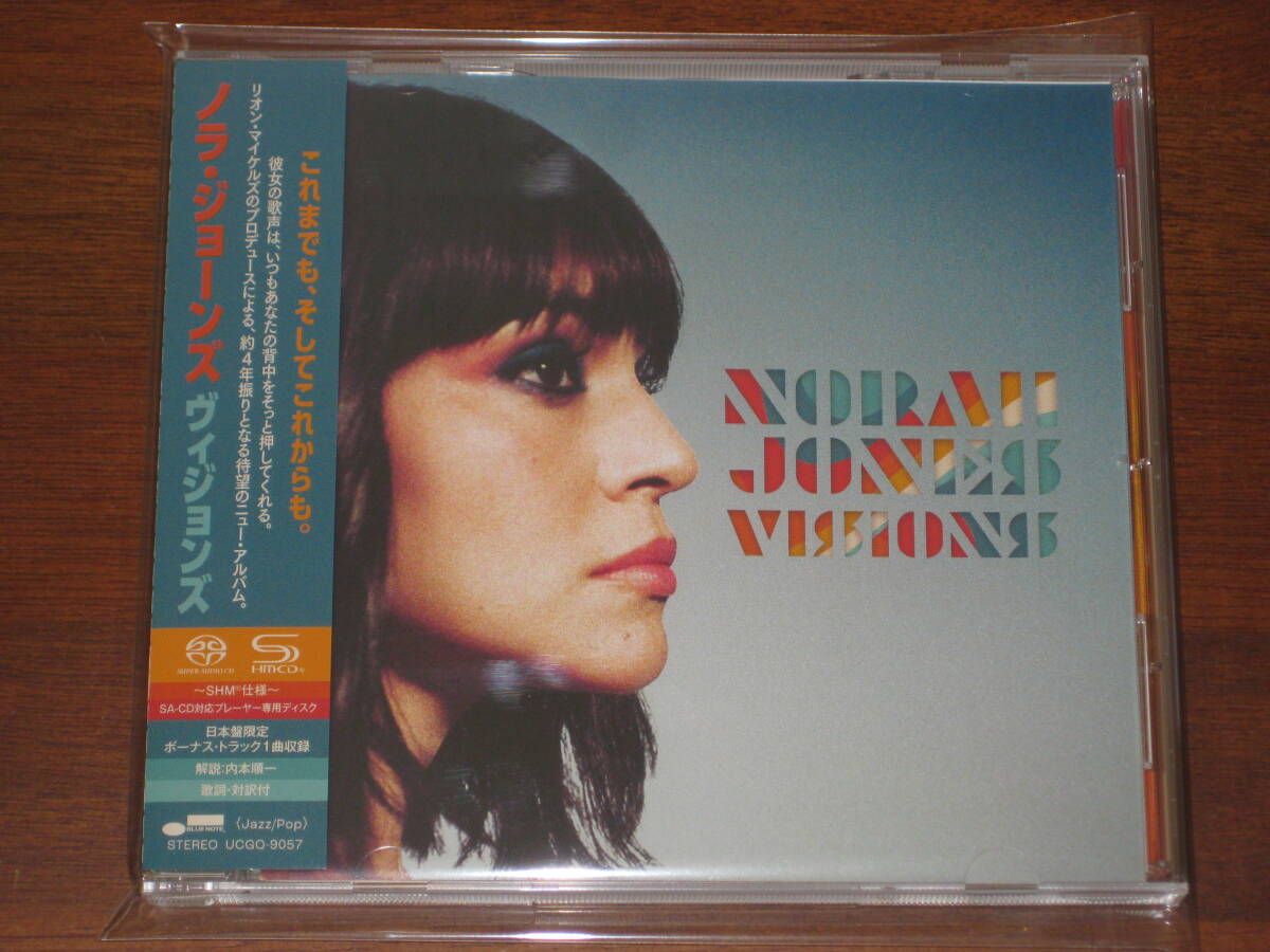 ☆画像追加☆ NORAH JONES ノラ・ジョーンズ/ ヴィジョンズ 2024年発売 SHM-SACD SACD専用盤 国内帯有拍卖