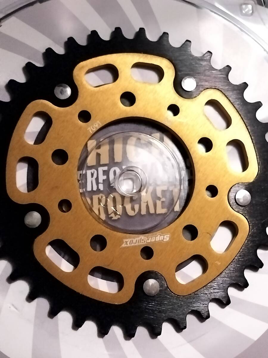 スーパースプロックス Supersprox スプロケット リア 38T RST-7091:38-GLD マービック MARCHESINI OZ、 BST拍卖