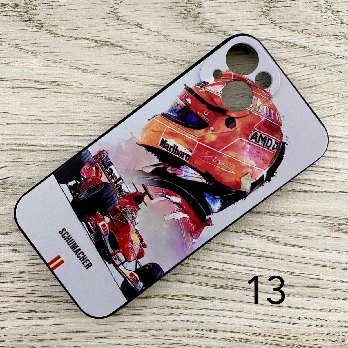 ミハエル・シューマッハ アート iPhone 13 ケース F1 フェラーリ Ferrari スマホ拍卖