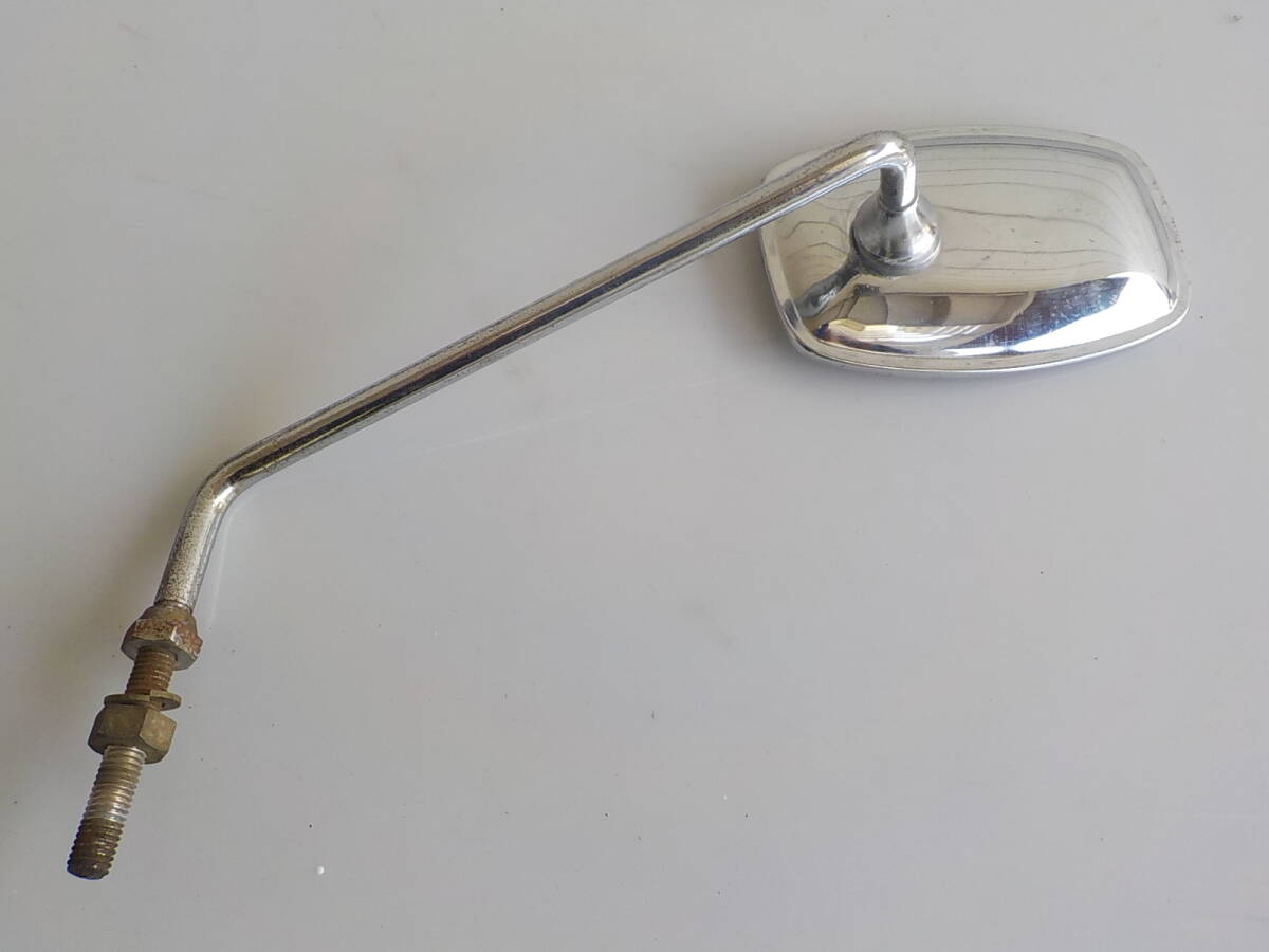 旧車 KYOSHIN メッキ ミラー 8ミリ 左 新品 スーパーカブ 長期保管品 拍卖