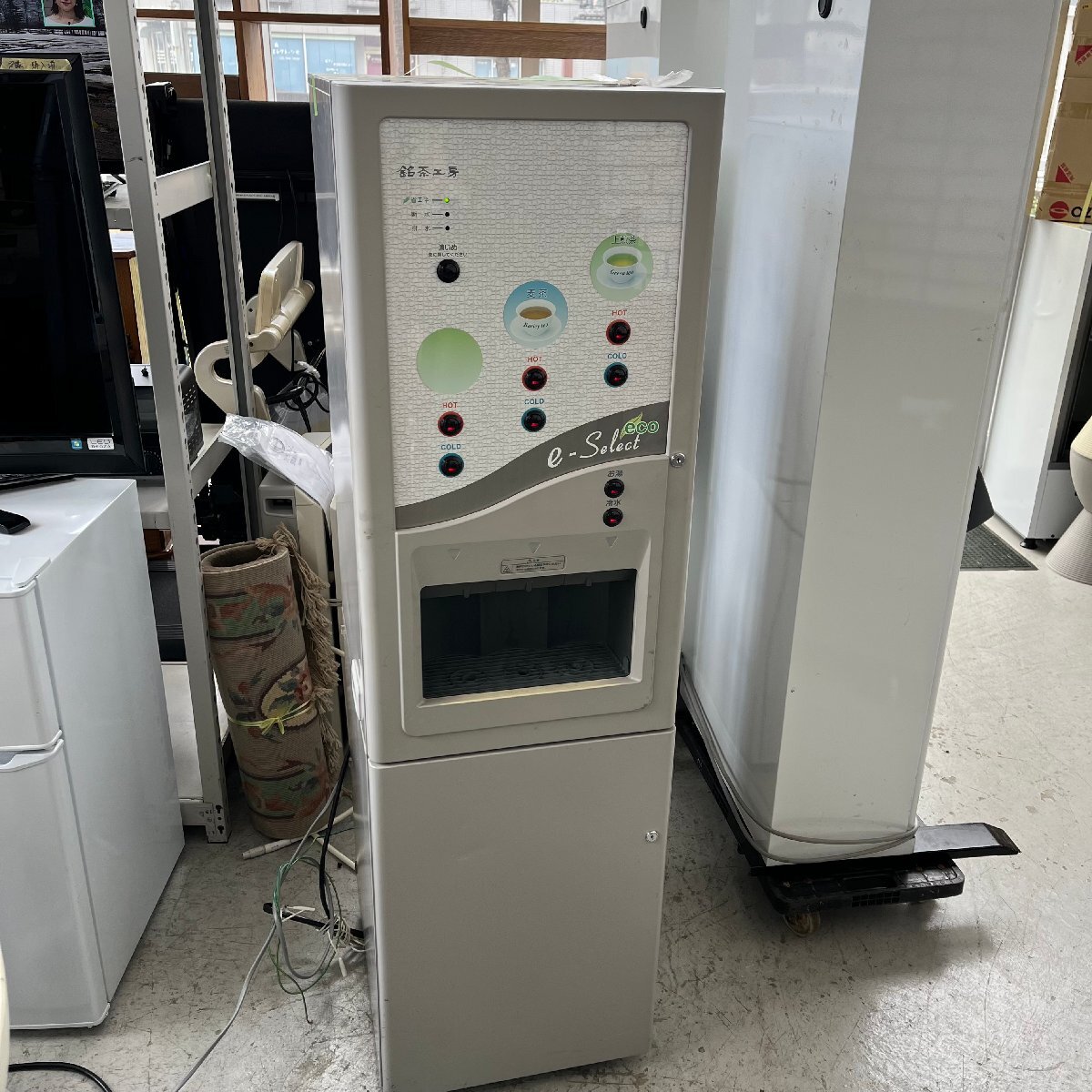 =OG= 鳳商事 オートリ 業務用 自動お茶いれ機 HTC-830M1 e-Salect 給茶 冷水 浄水器付 2016年製 現状品=B-240421拍卖