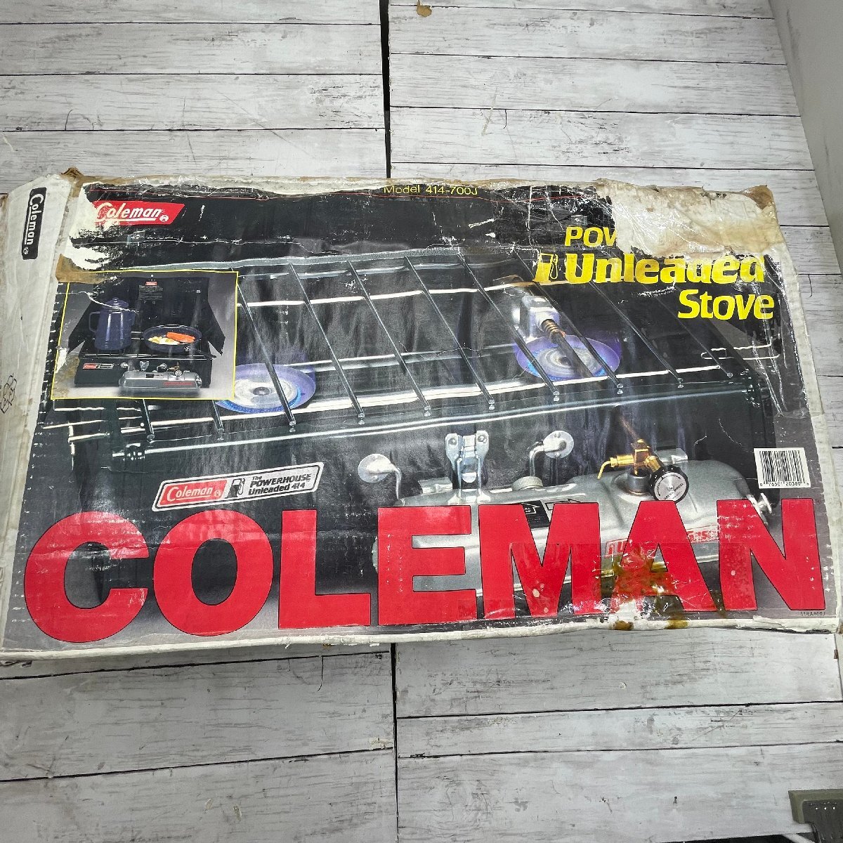 ♭OG♭ Coleman アンレデッド シリーズ 414-700J 中古品 動作確認済み キャンプ用品 アウトドア ♭J-230928拍卖