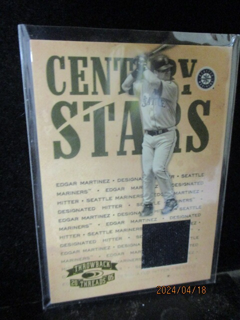 ◎野球カード  E・マルチネス  2005 Throwback Thread Century Stars Jerjey CS-11 37/50  即決!!拍卖