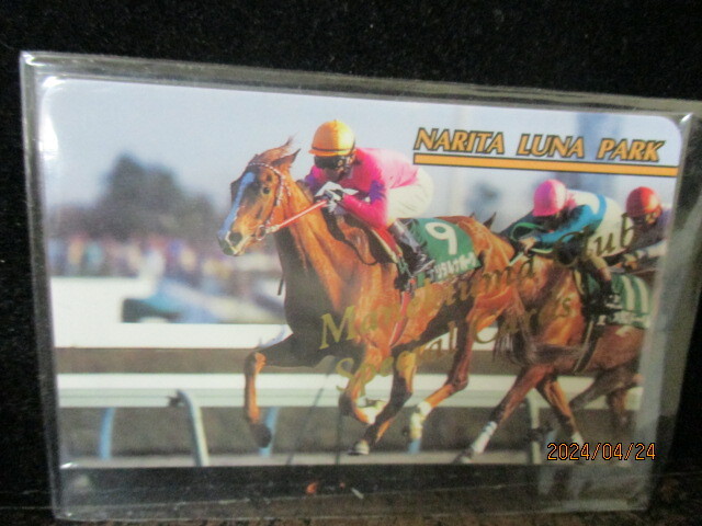 ◎競馬カード  ナリタルナパーク  1999年 東ハト馬喜び まねき馬 スペシャルカード No.415  即決!!拍卖