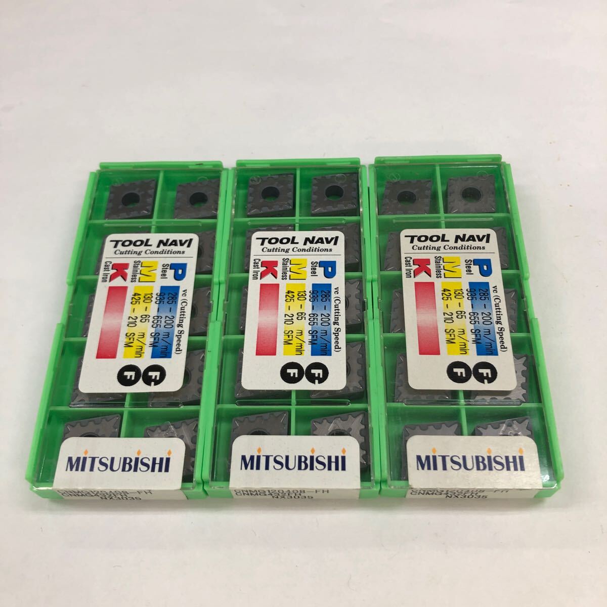 三菱マテリアル CNMG120408-FH NX3035 チップ 10個入3箱拍卖