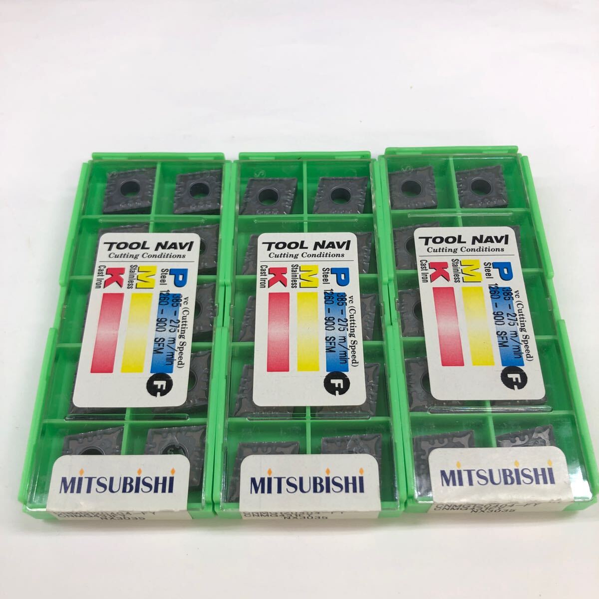 三菱マテリアル CNMG120404-FY NX3035 チップ 10個入3箱拍卖