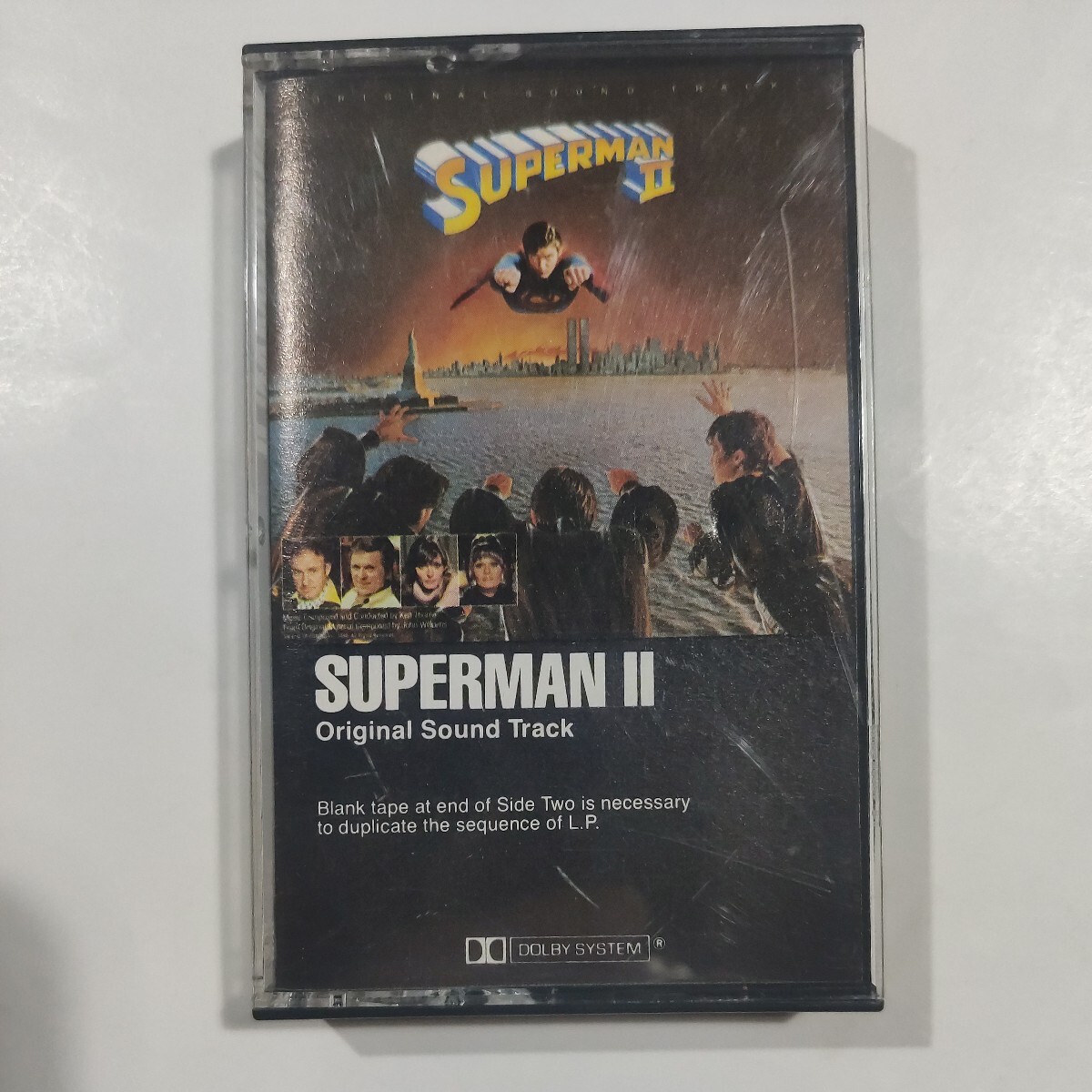 SUPERMANⅡ Priginal Sound Track カセットテープ スーパーマンⅡ拍卖
