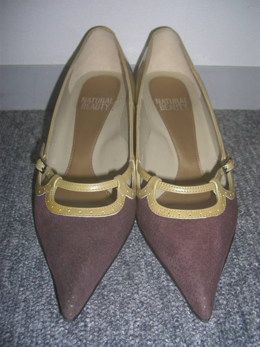 NATURAL BEAUTY(ナチュラルビューティー)パンプス☆サイズ3(24cm~24,5cm)拍卖