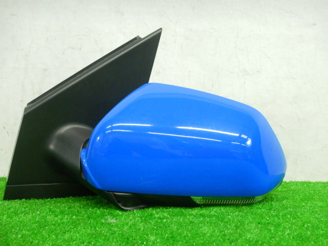 9A】【LA5F】【送料記載】 フォルクスワーゲン ポロ GH-9NBKY 左ドアミラー ウィンカー付 サイドミラー 【402220】拍卖