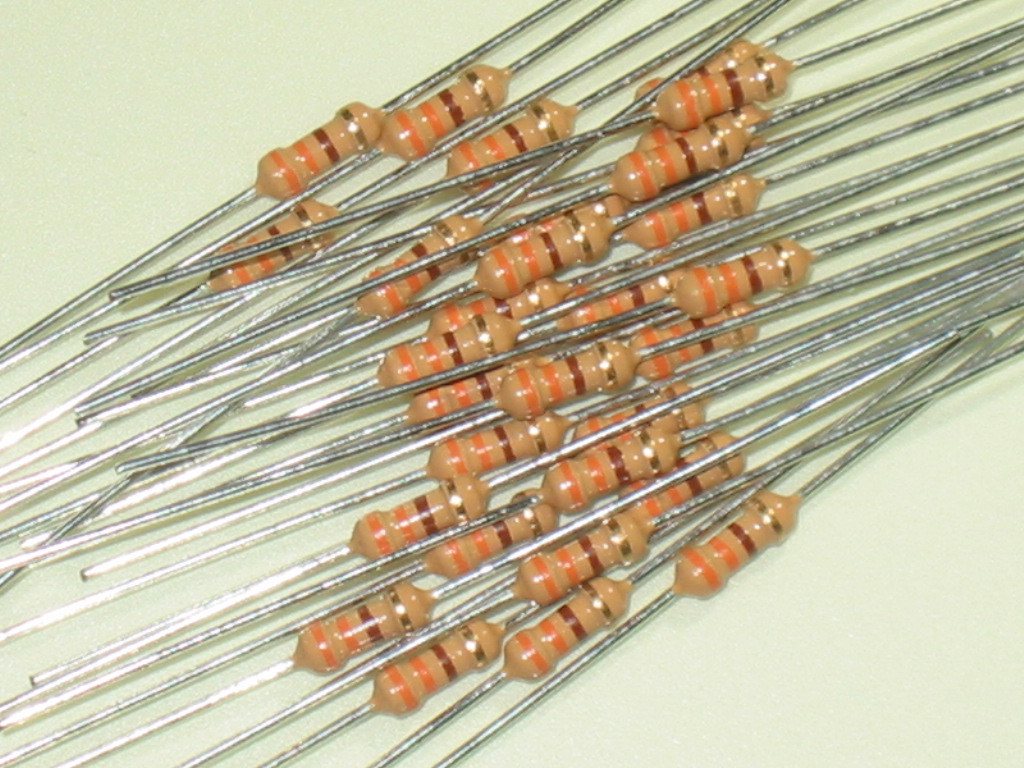 カーボン抵抗 1/4w 330Ω 【1セット30本】拍卖