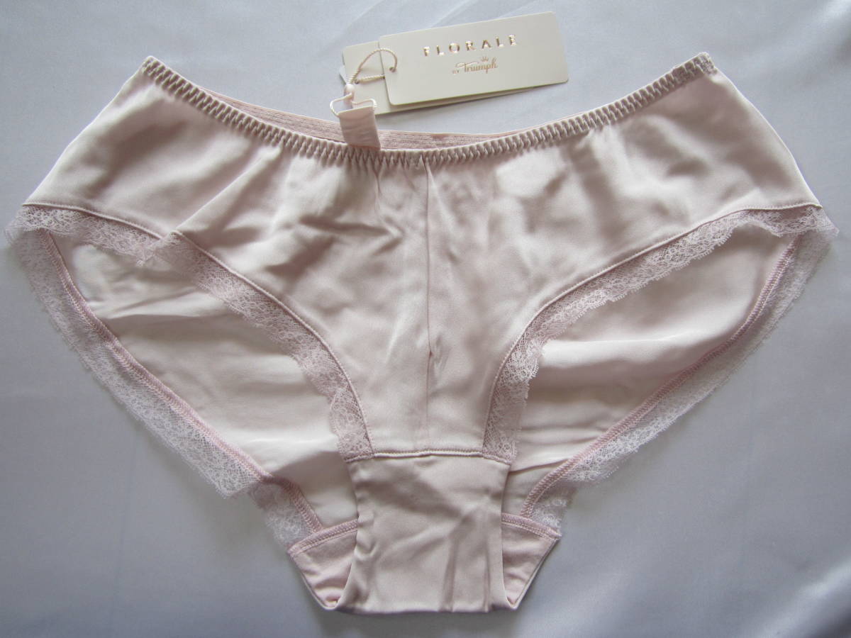 【トリンプ】フロラーレ 絹シルク92%ショーツ L ピンク 拍卖