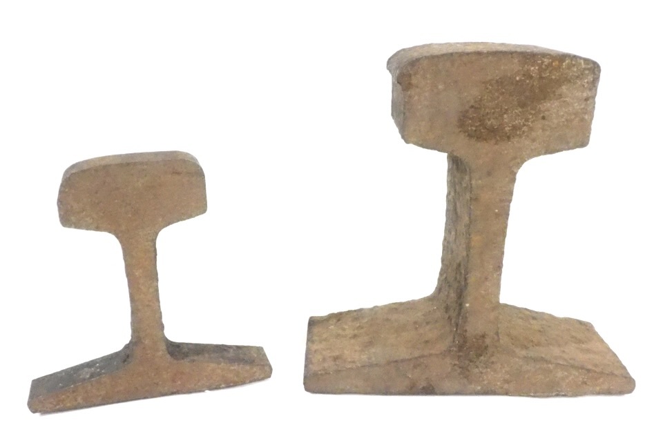 希少! 昭和 レトロ 国鉄 鉄道 カットレール 置物 ディスプレイなど用途は様々! SMN604拍卖