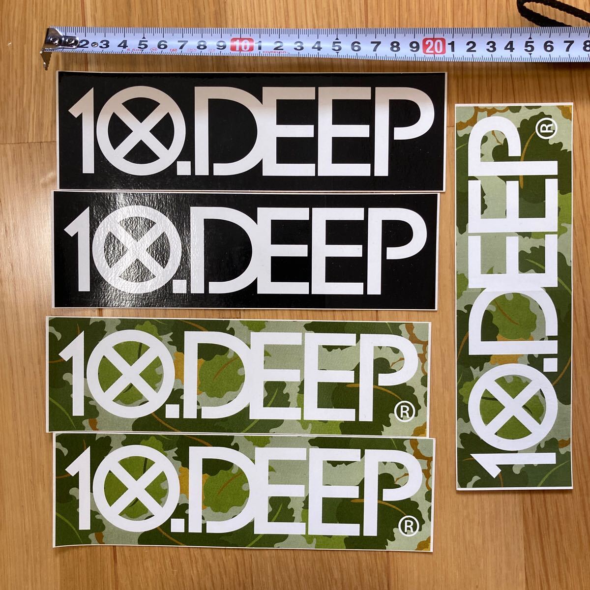 未使用 ステッカー 10DEEP テンディープ Tenth NYC 5枚 シール NEW YORK Supreme シュプリーム STUSSY ステューシー am AKADEMIKS ECKO拍卖