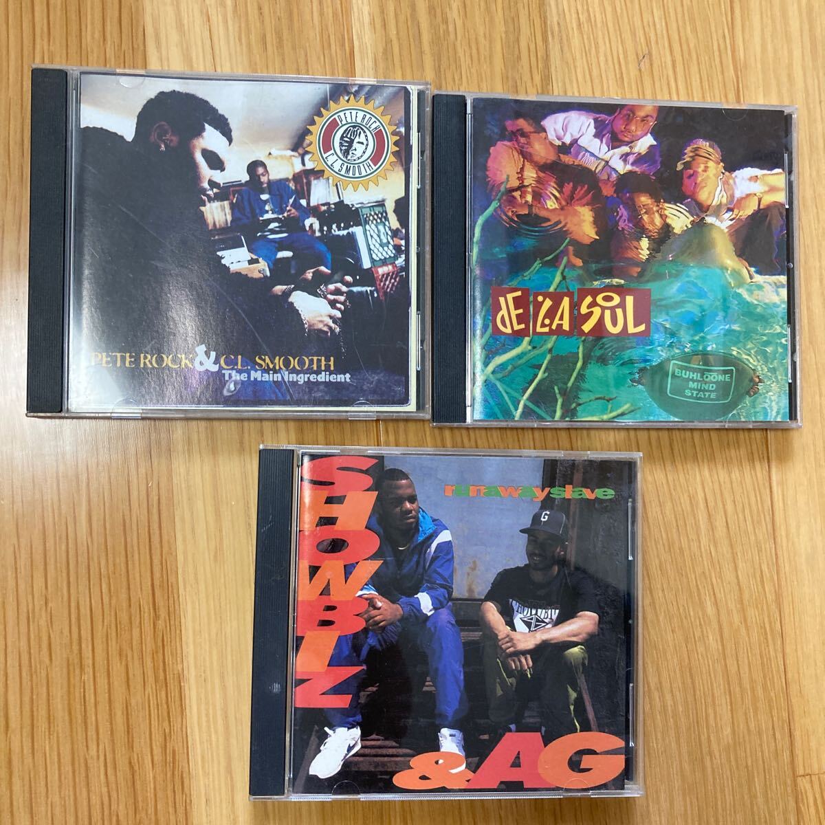 CD 3枚 SHOWBIZ A.G. de la soul PETE ROCK C.L. SMOOTH hiphop CLASSICS DITC ピートロック NAS デラソウル ショウビズ拍卖