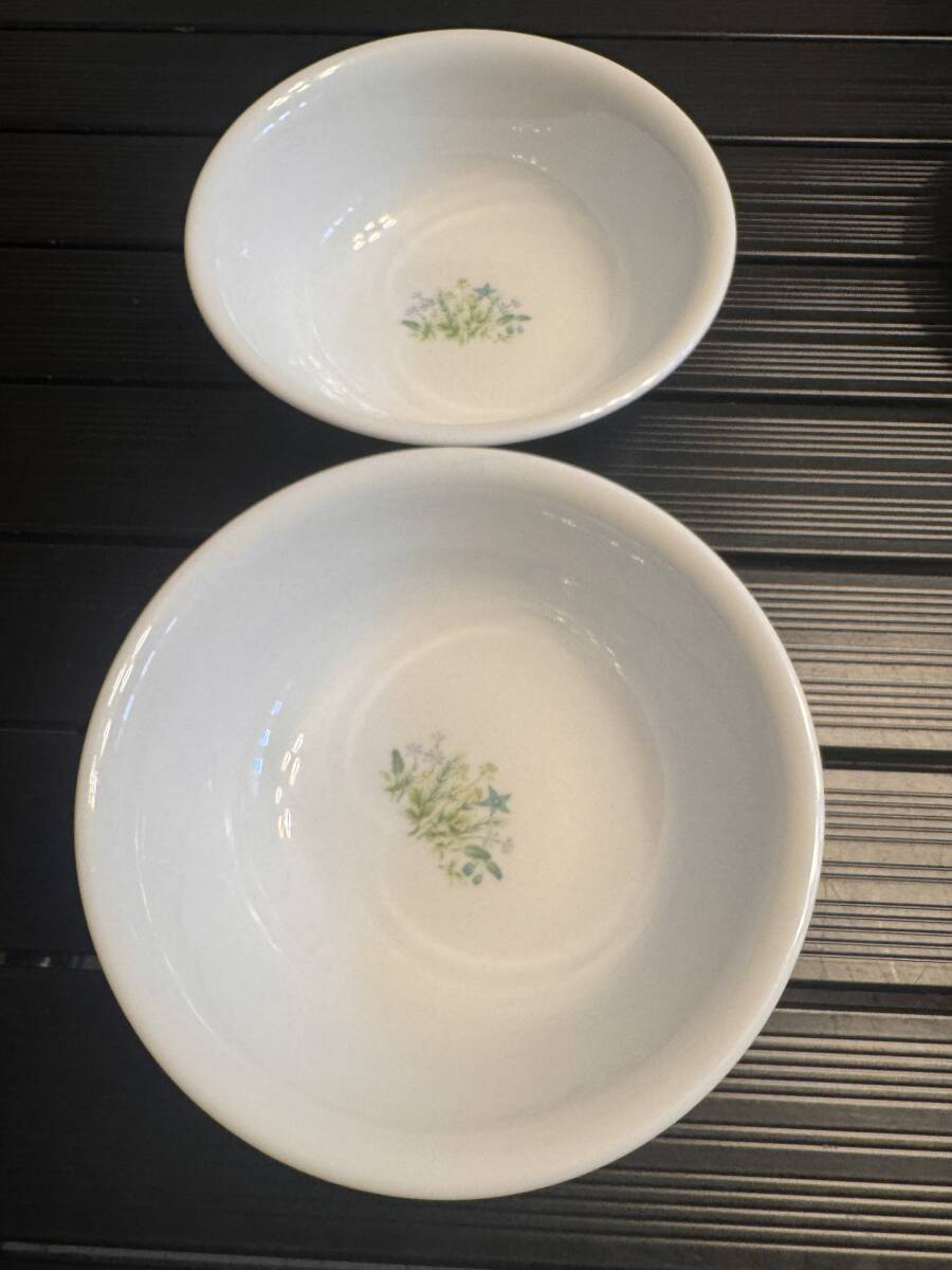 高級 コレール 割れにくい深皿 食器 豪華セレブ品 2点セット!!USA製 最終赤字大処分!拍卖