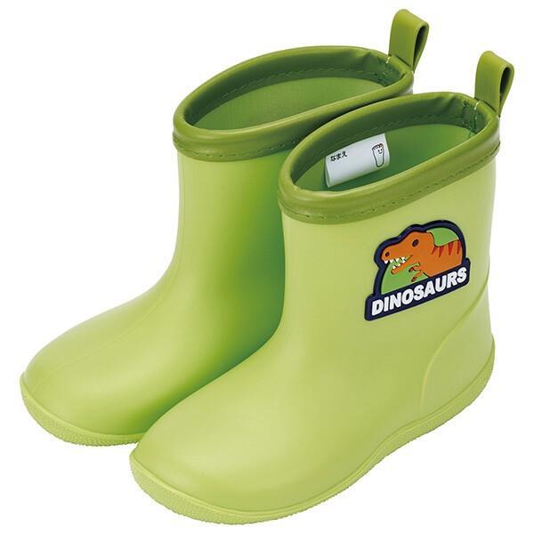 ディノサウルス キッズレインブーツ 長靴 16cm ワッペン付き 男の子 子供 子ども キッズ キャラクター DINOSAURS スケーター拍卖