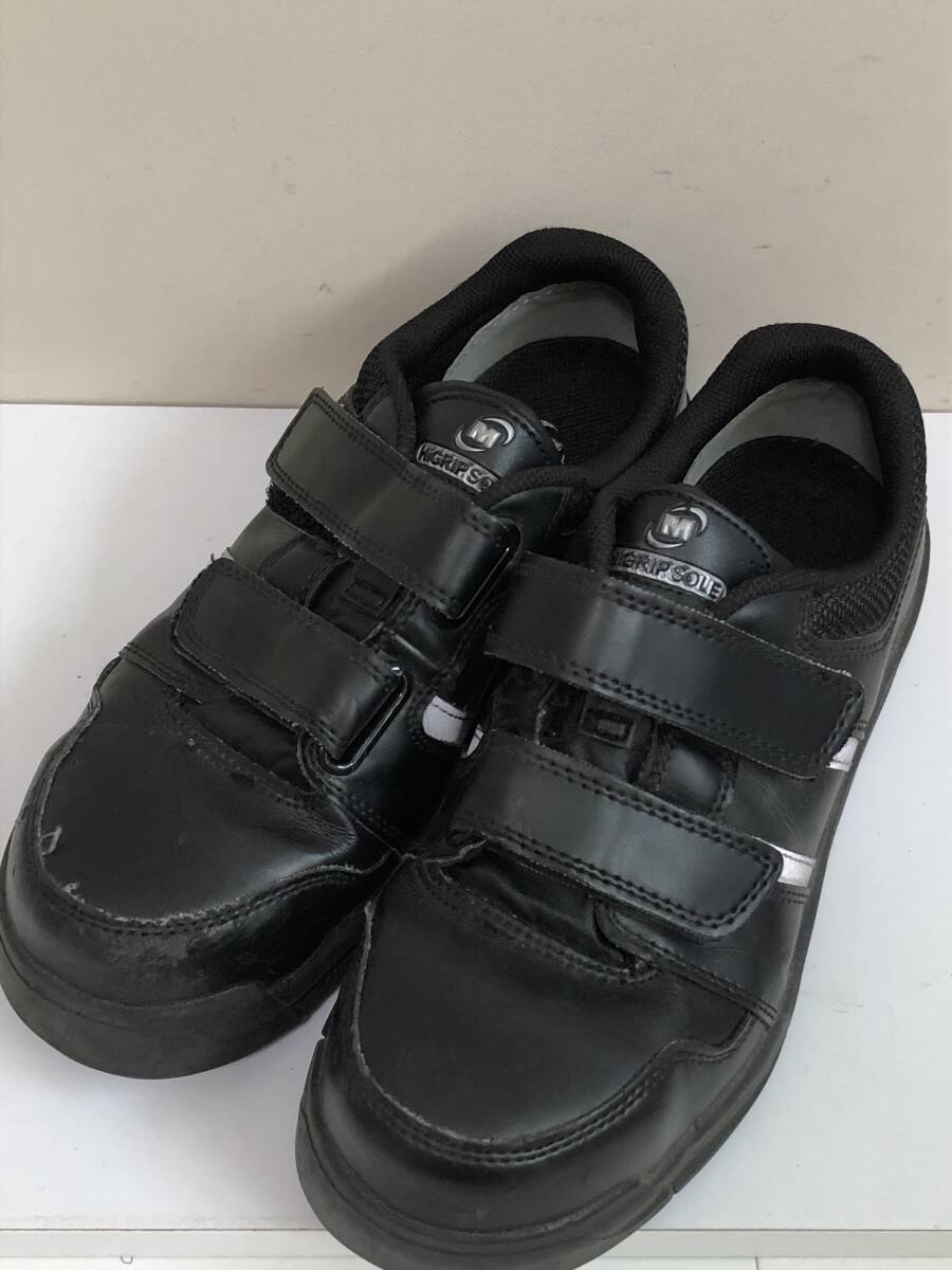 30964 ミドリ安全 MIDORI 安全靴 作業靴 JSAA A種 衝撃吸収 耐滑性 ブラック 黒 24cm 3E 宅急便拍卖