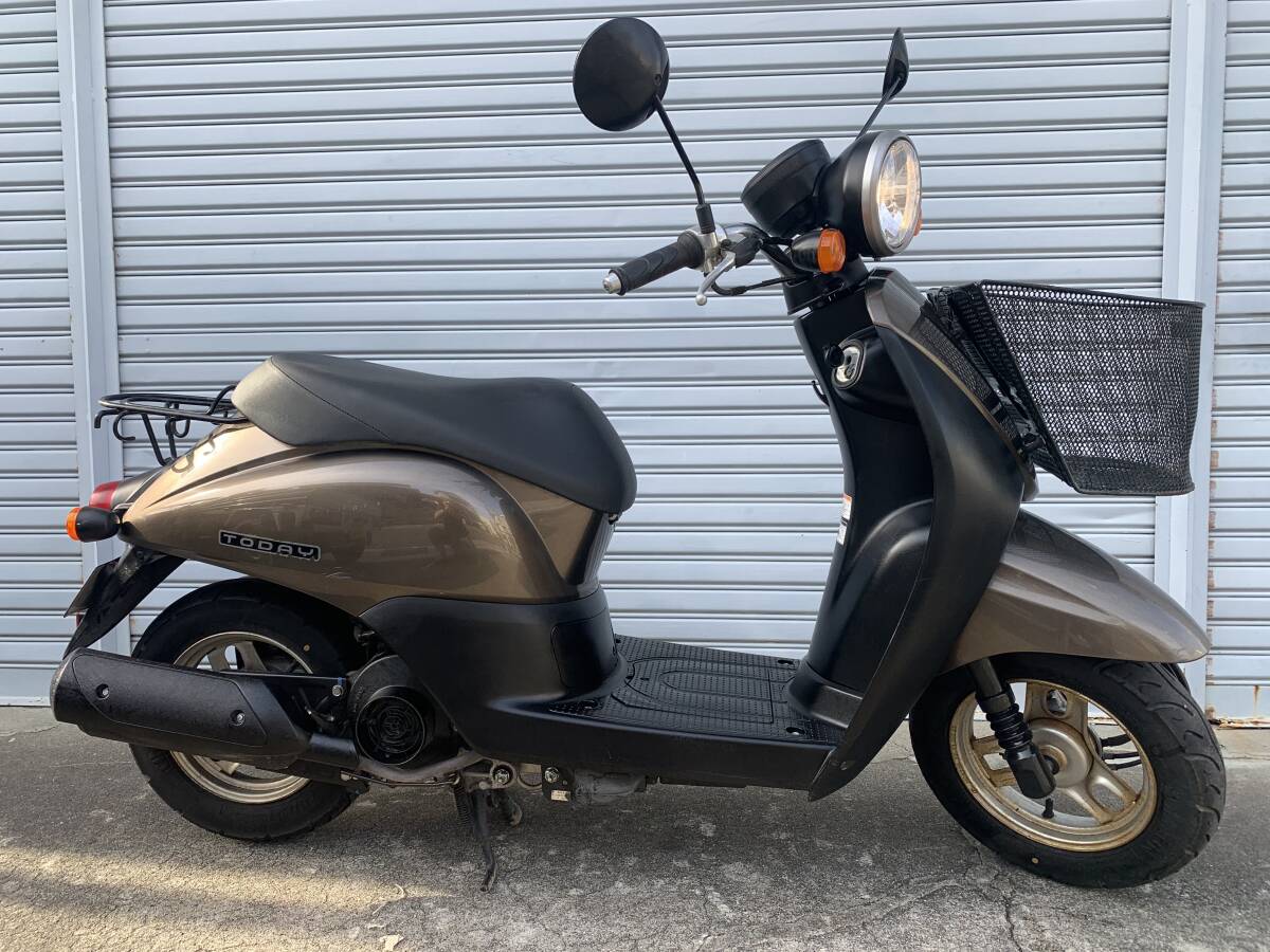 高知市 AF67 TODAY FI 静音インジェクション 低燃費 実働書付き 通勤通学に 好調車両 売り切り拍卖