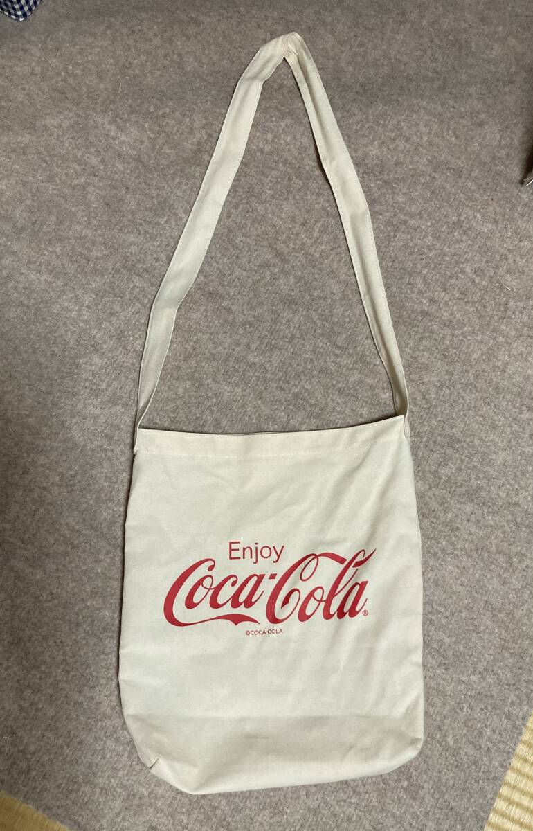 Coca-Cola【ショルダーバック】白色拍卖