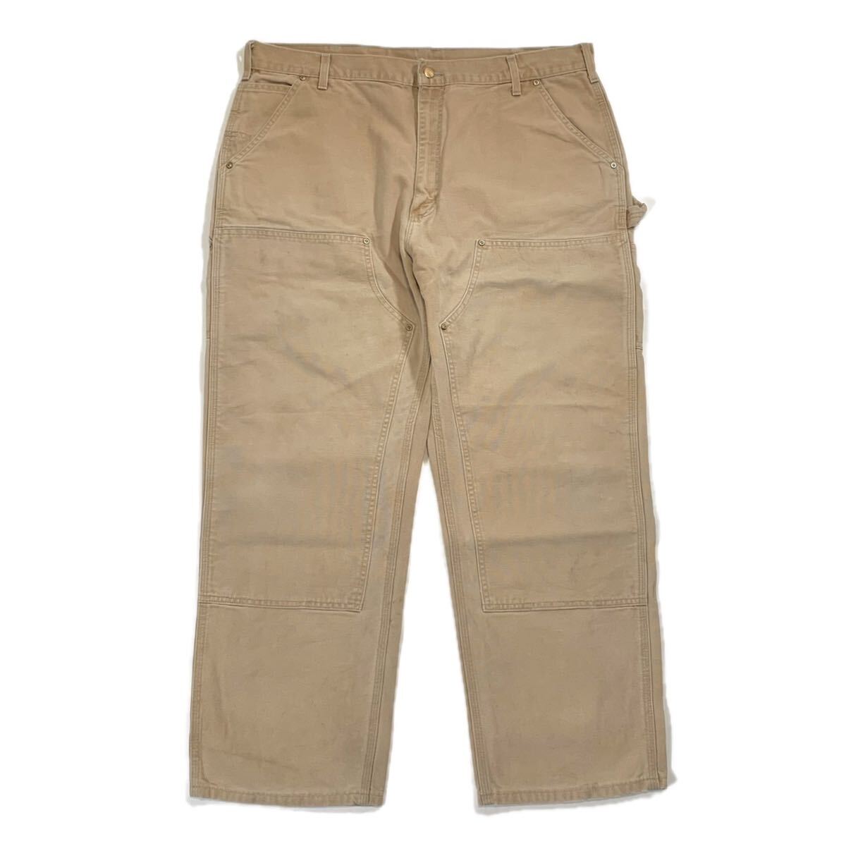 8654 カーハート ダブルニー ワークパンツ ワイドパンツ USA製 W40拍卖