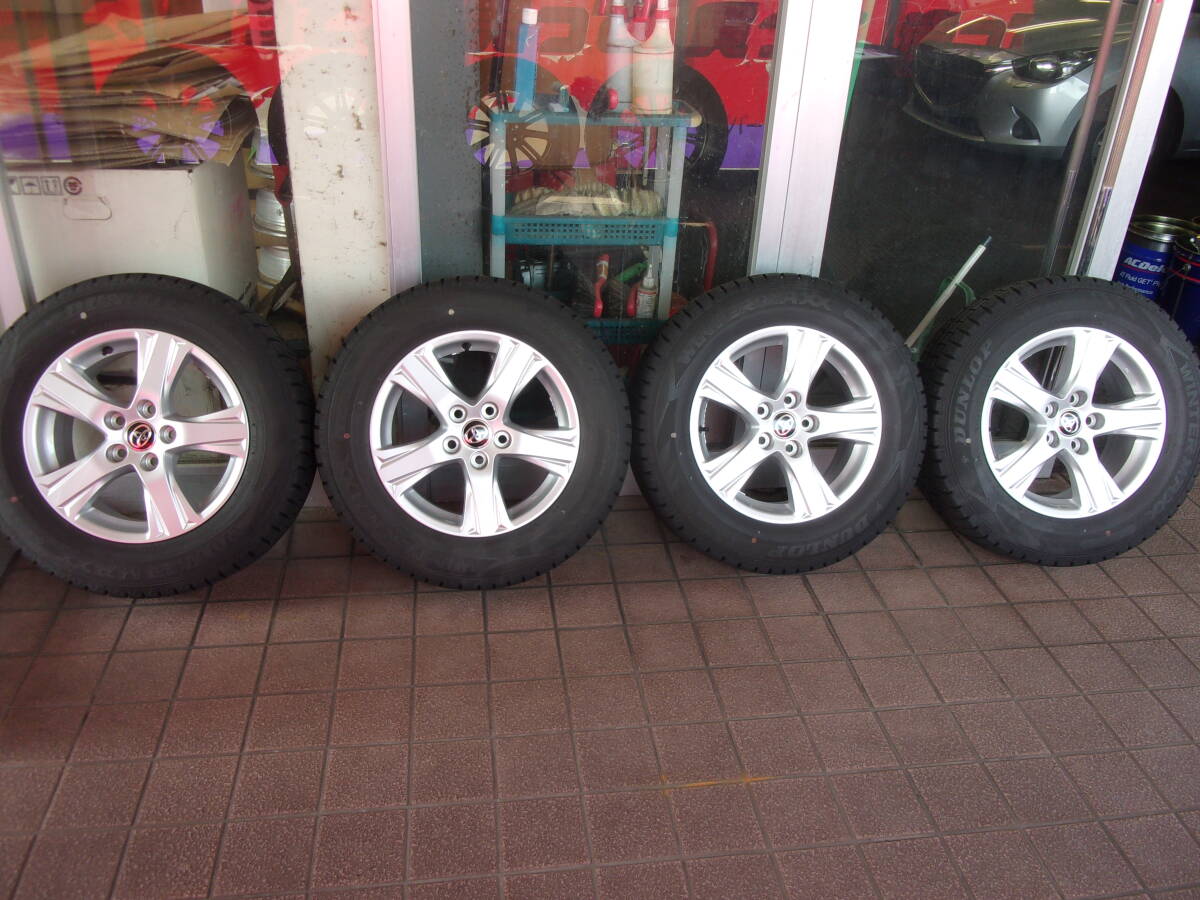 ♪S3172 30系アルファード純正 2020年製 ダンロップ ウィンターマックス 215/65R16 タイヤセット♪拍卖