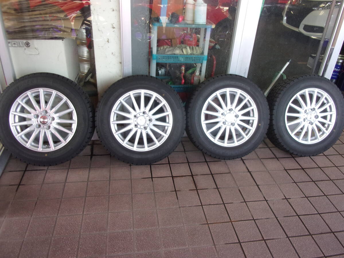 ♪S3175 バリ山!2022年製 グッドイヤー 215/60R16 SEIN S RACINGアルミホイールセット♪拍卖