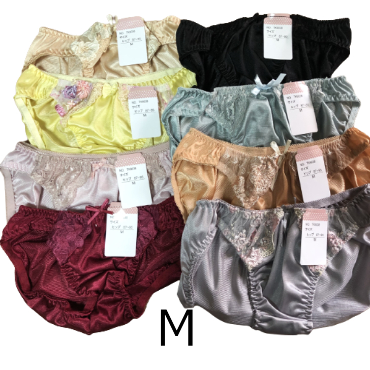 新品●送料無料●色どりきれいな トリコットショーツ8枚 届くのが楽しみな8枚 タグ付き入荷ほやほや拍卖