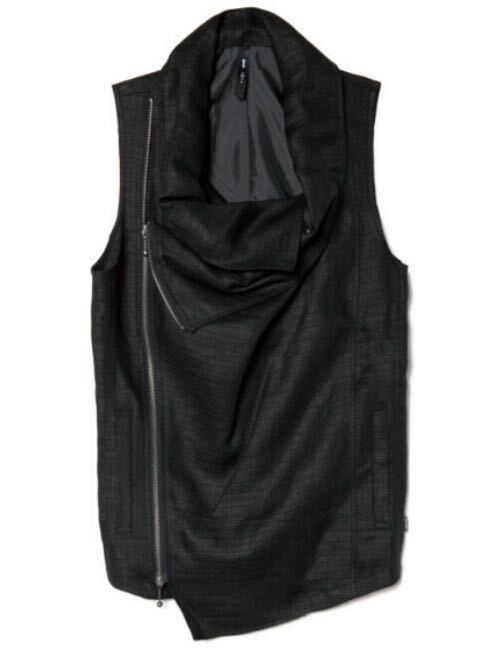 glamb グラム Mist gilet ジレ ベスト ブラック 黒 サイズ2拍卖