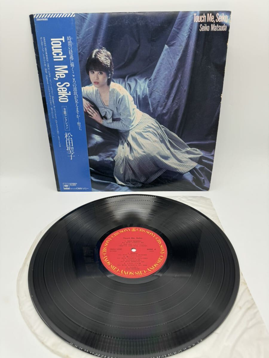 【ゆうパック80】レコードLP 現状品【帯付】松田聖子 / Touch Me,Seiko B面コレクション / 28AH1690(管理No.6)拍卖