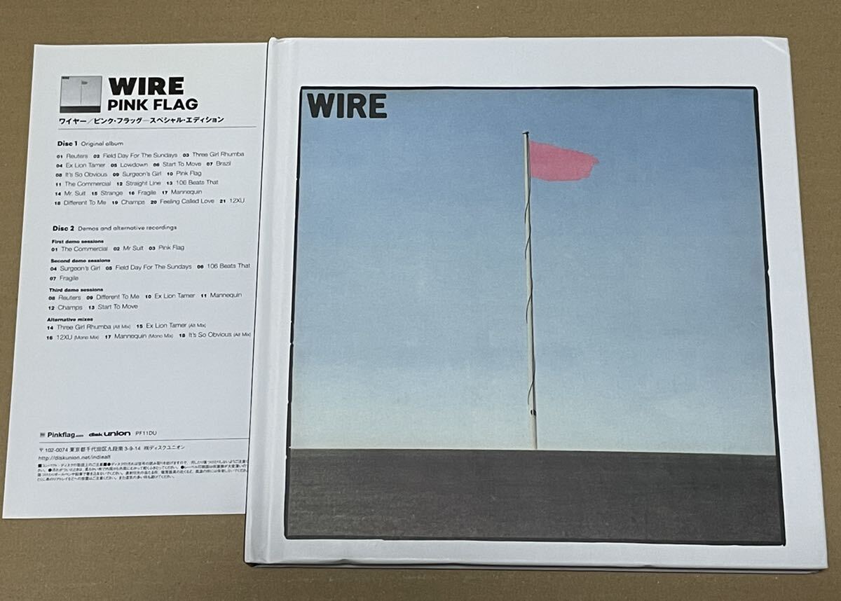 送料込 Wire - Pink Flag Special Edition 日本語解説付き 輸入盤CD3枚組 / PF11SE拍卖