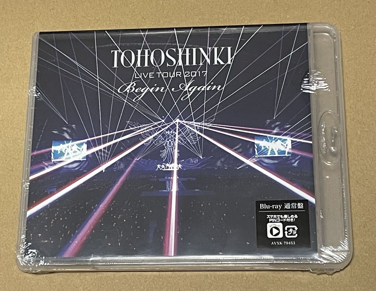 未開封 送料込 東方神起 LIVE TOUR 2017 Begin Again Blu-ray拍卖